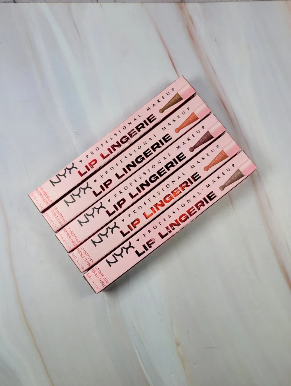 NYX Lip Lingerie Lip Liner Stain Bundle BNIB